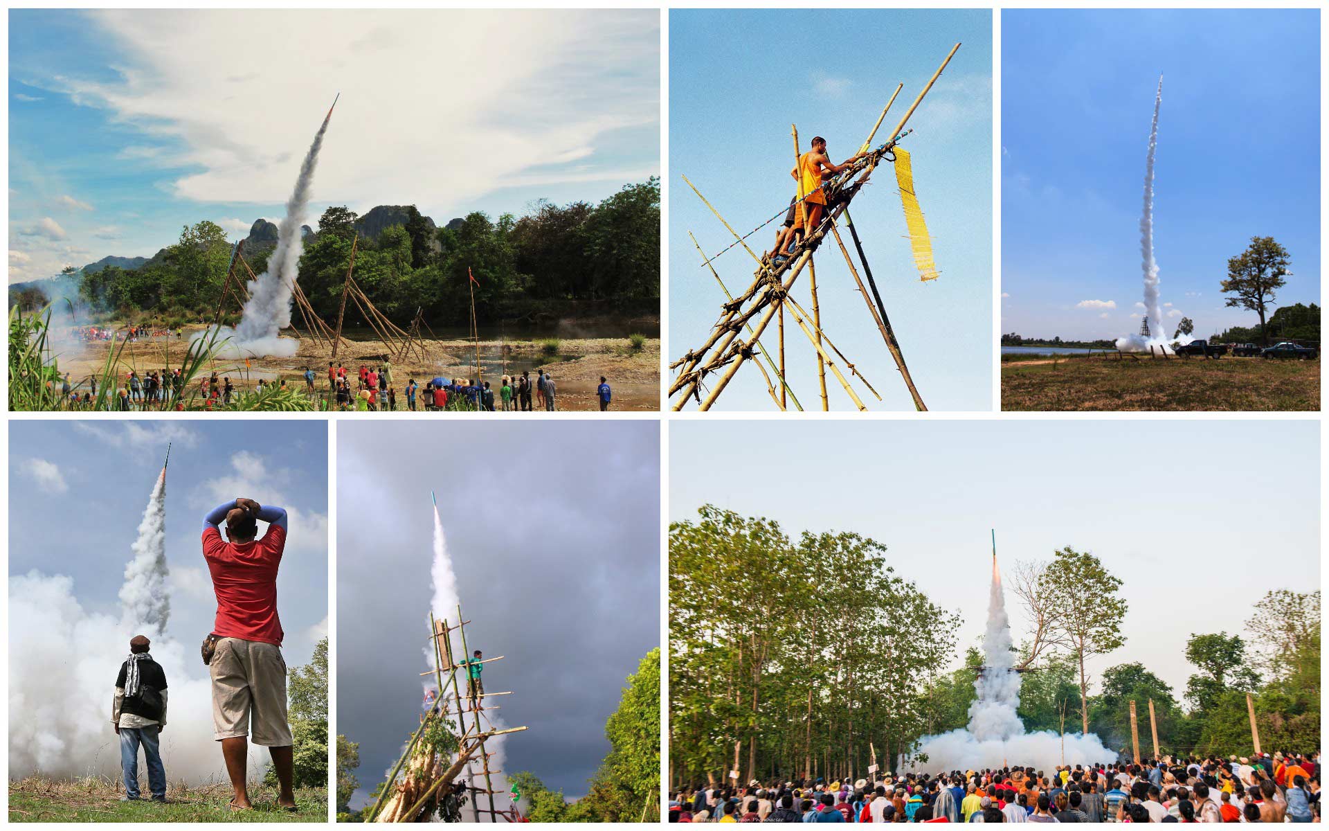 Festivals in Laos Boun Bang Fai