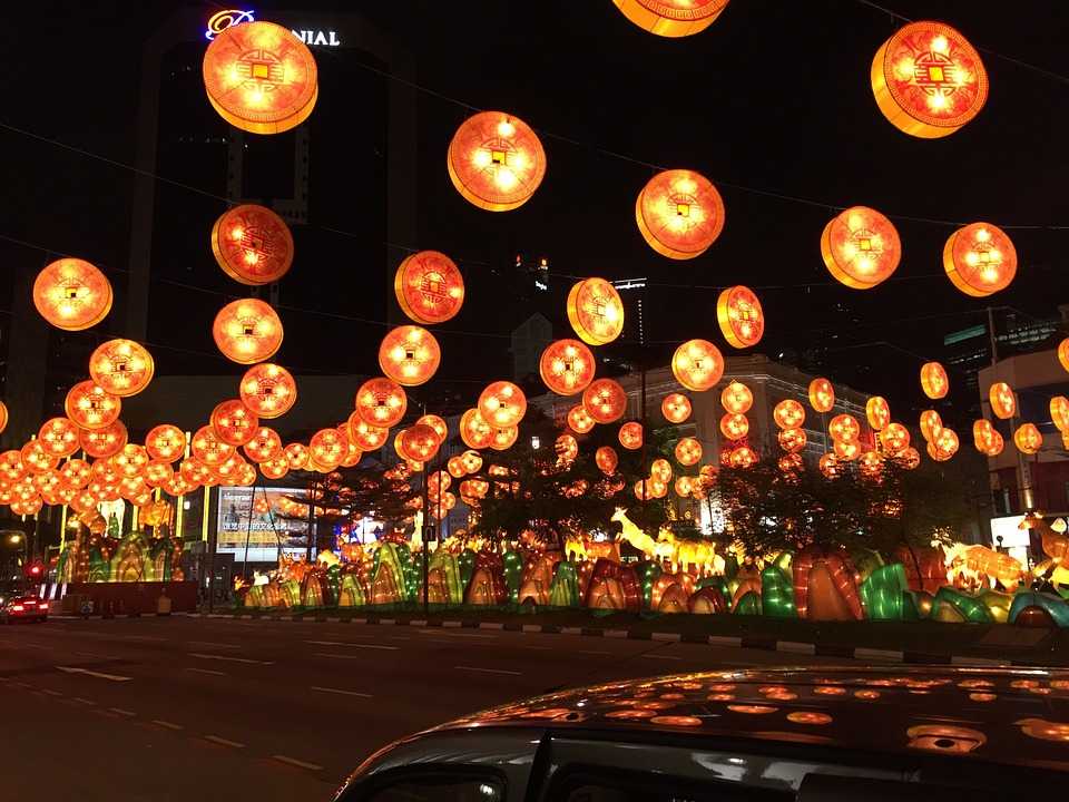 Lantern Festival in Singapore