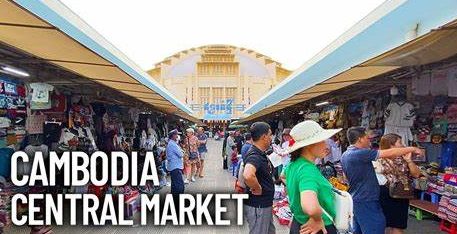 Discover the Heart of Phnom Penh – Central Market! Step into the vibrant energy of Central Market Phnom Penh, a bustling hub with hundreds of stalls and booths offering everything from textiles and jewelry to street food and souvenirs